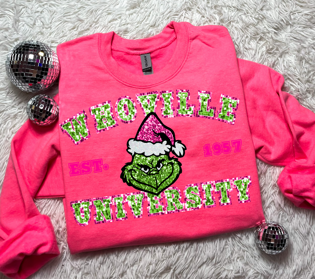 Whoville University Crewneck Sweatshirt