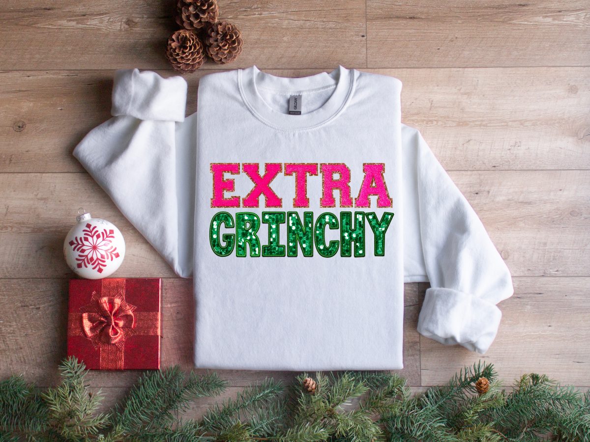 X-tra Grinchy Crewneck Sweatshirt